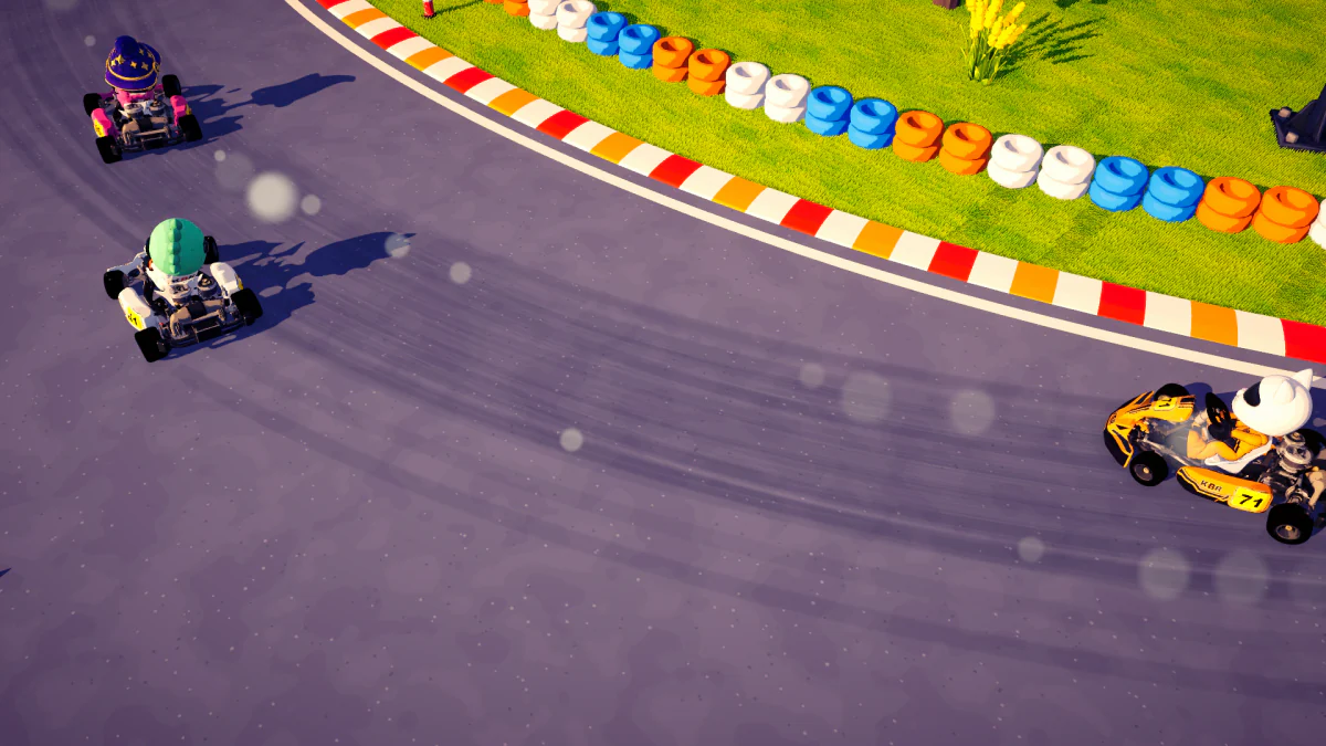 A battle through a corner, seen by drone